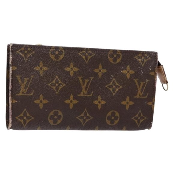 LOUIS VUITTON Monogram Bucket GM Accessory Pouch LV Auth 139318 - Picture 1 of 16